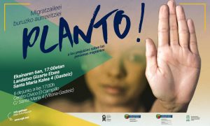 Migratzaileei buruzko aurreiritziei planto! Planto frente a los prejuicios sobre las personas migrantes - Euskadiko Gazteriaren Kontseilua (EGK)