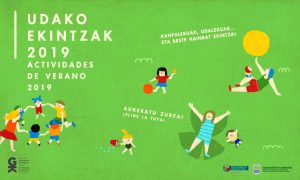 2019ko udarako astialdiko elkarteek antolatutakoaren informazioa. Información sobre las actividades de verano para 2019