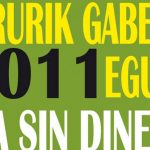 Irailaren 24ean Dirurik gabeko eguna ospatuko da Bilbon