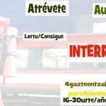 Ment@revolution lehiaketan, 4 Interrail txartel jokoan - EGK