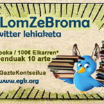 LOMCEari buruzko Twitter lehiaketa