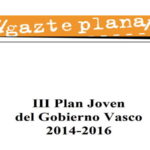 Portada del III Plan Joven del Gobierno Vasco (2014-2016)