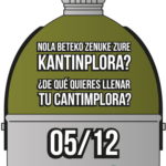 Nola beteko duzu zure kantinplora?