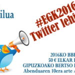#EGK2016 Twitter lehiaketaren irabazleak