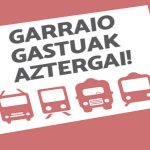 Garraio-gastuak aztergai txostena- Euskadiko Gazteriaren Kontseilua