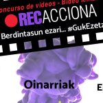 Berdintasun ezari #GukEzetz RECacciona bideo lehiaketa - Euskadiko Gazteriaren Kontseilua