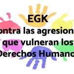 EGK en contra de cualquier vulneración de DD.HH. vinculada al origen y Violencia Machista de las personas jóvenes
