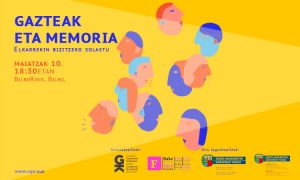 Gazteak eta memoria saioa BilboRocken! - Euskadiko Gazteriaren Kontseilua (EGK)