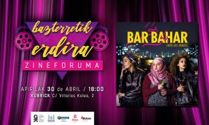 Bar Bahar filma proiektatuko dugu apirilaren 30ean - Proyectaremos la película Bar Bahar el 30 de abril (EGK)