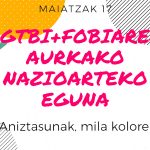 Aniztasunak, mila kolore! La diversidad, ¡mil colores! - Euskadiko Gazteriaren Kontseilua