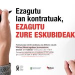 Ezagutu lan kontratuak, ezagutu zure eskubideak! Ekainak 13 Bilbon. Conoce los contratos laborales, ¡conoce tus derechos! 13 de junio Bilbao
