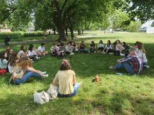 Etikasi programaren barnean 2019ko ekainean Auschwitzera egindako bidaia hezitzaileen argazkiak. Fotos del viaje educativo realizado a Auschwitz en junio de 2019 dentro del programa Etikasi – Euskadiko Gazteriaren Kontseilua (EGK)