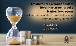 Día Internacional de la Igualdad Salarial entre mujeres y hombres